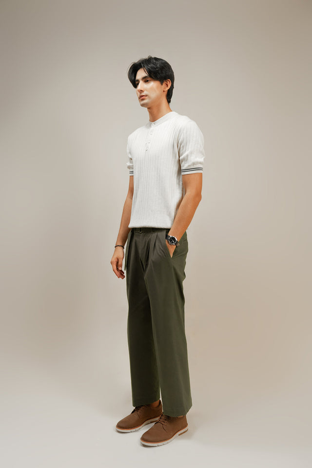 LE ROVÈRE TROUSER - Sage Green