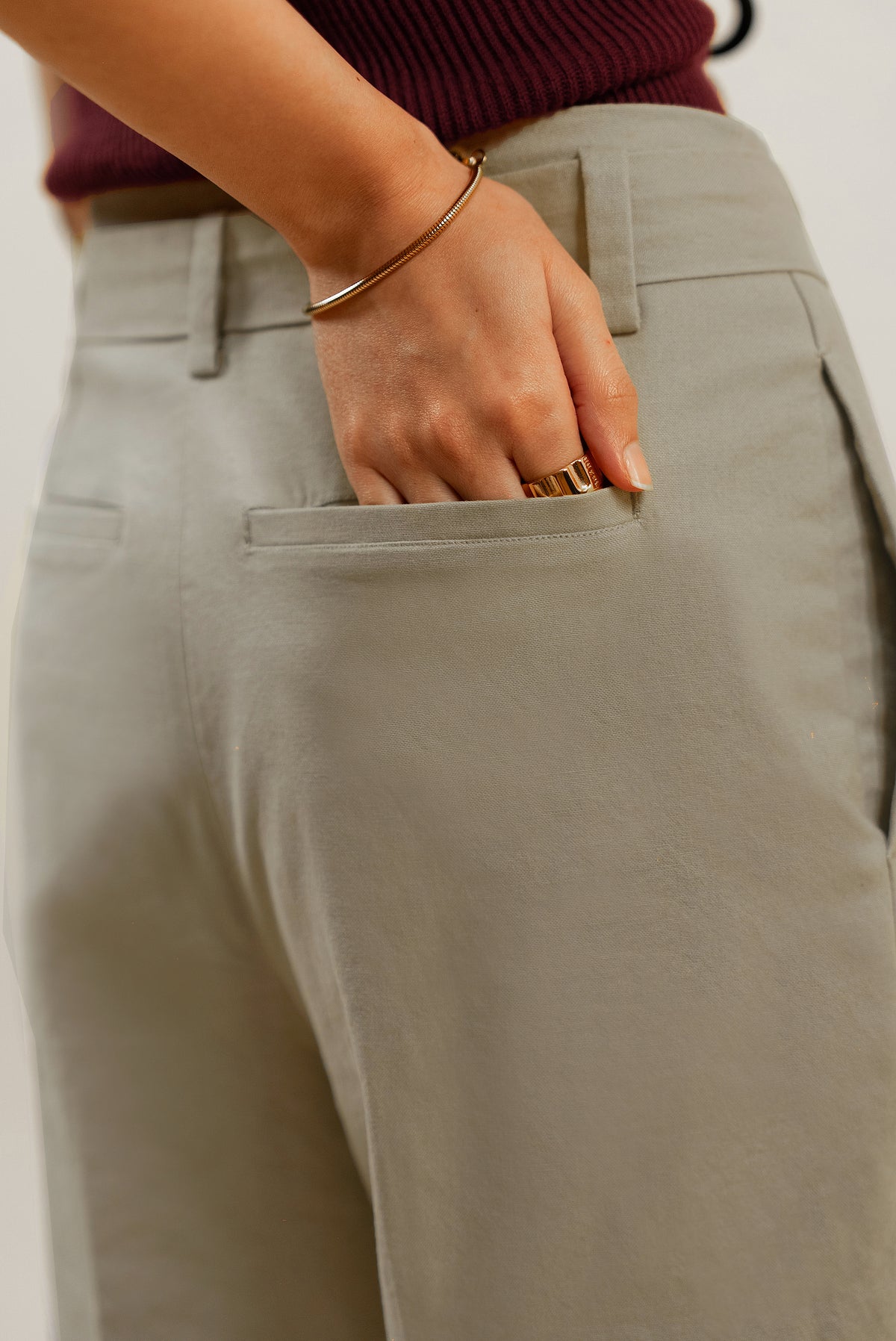LE CÉLANE PANT - Beige