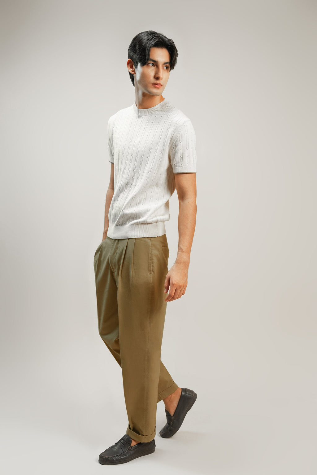 LE BRÉVAL PANT - Khaki