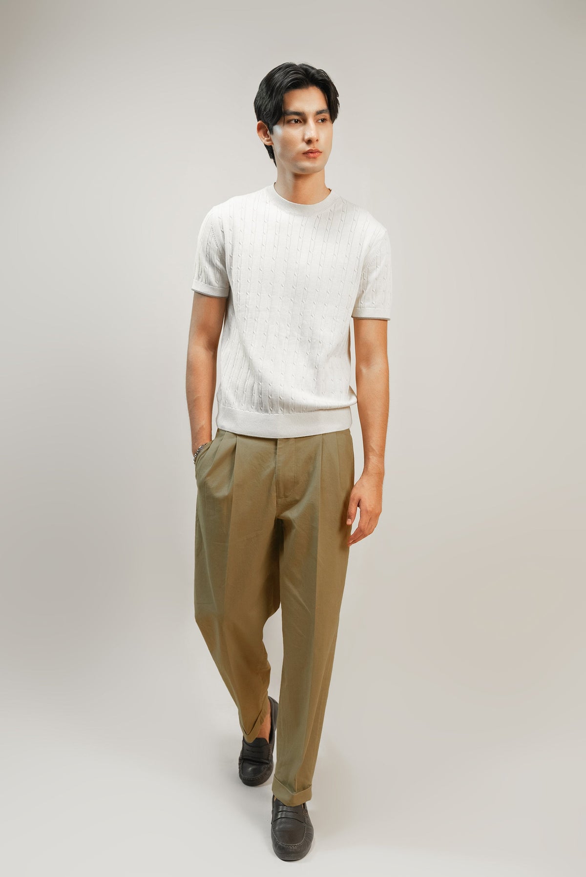 LE BRÉVAL PANT - Khaki