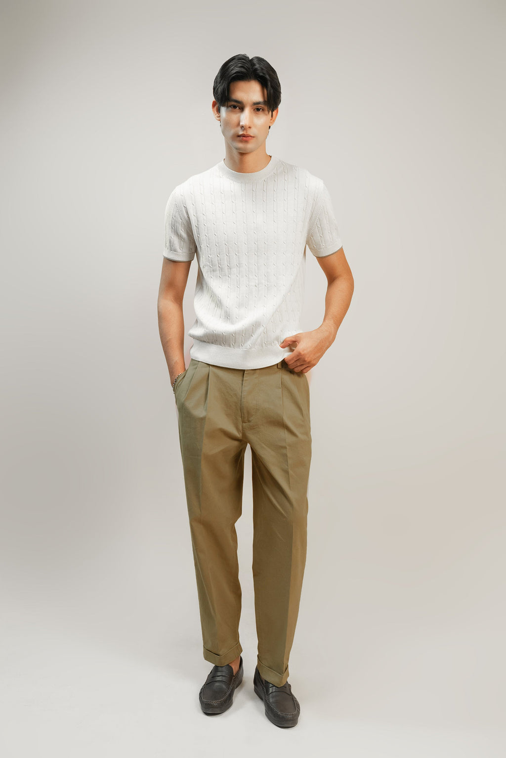 LE BRÉVAL PANT - Khaki