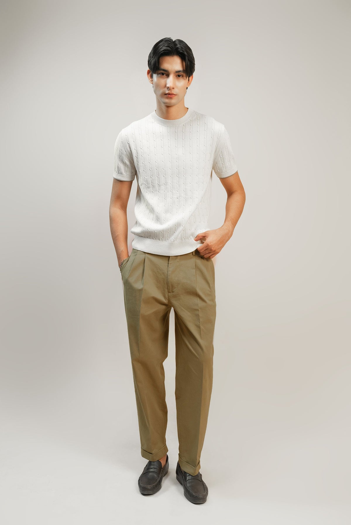LE BRÉVAL PANT - Khaki