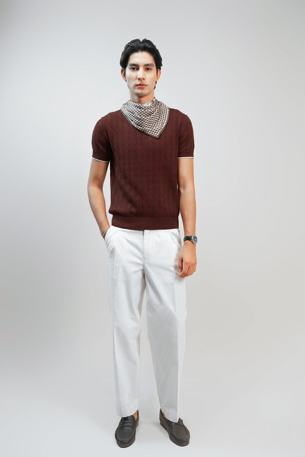 L’ARCHÈRE 40’S TAILORED PANT - White
