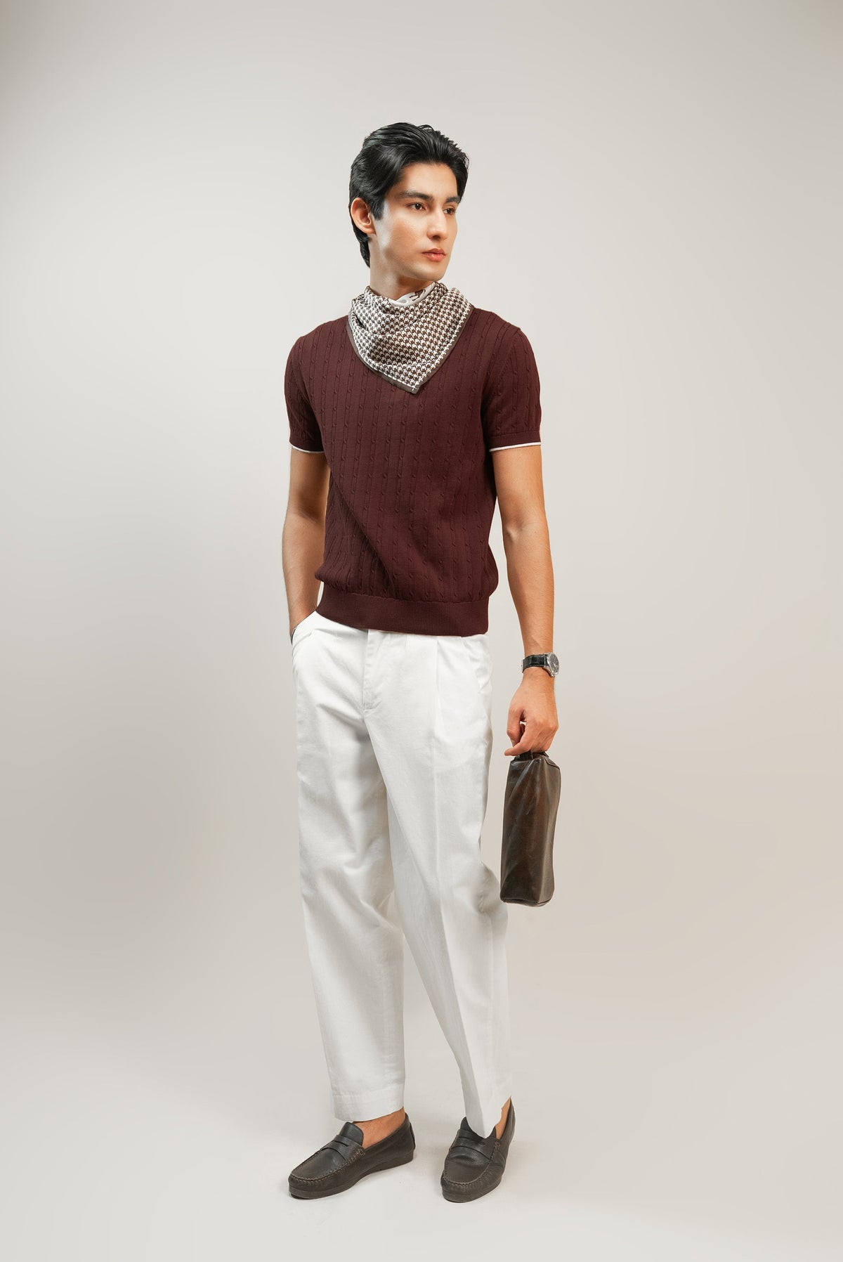 L’ARCHÈRE 40’S TAILORED PANT - White