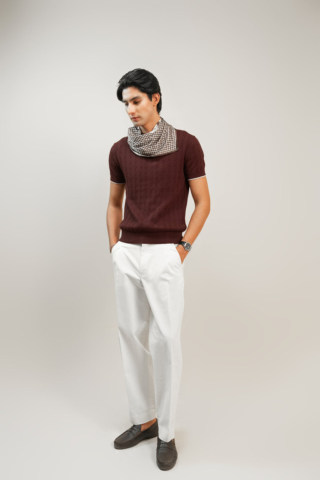 L’ARCHÈRE 40’S TAILORED PANT - White