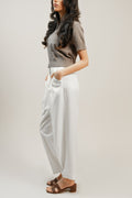 LE VÉRLIER HIGHWAIST PANT - White