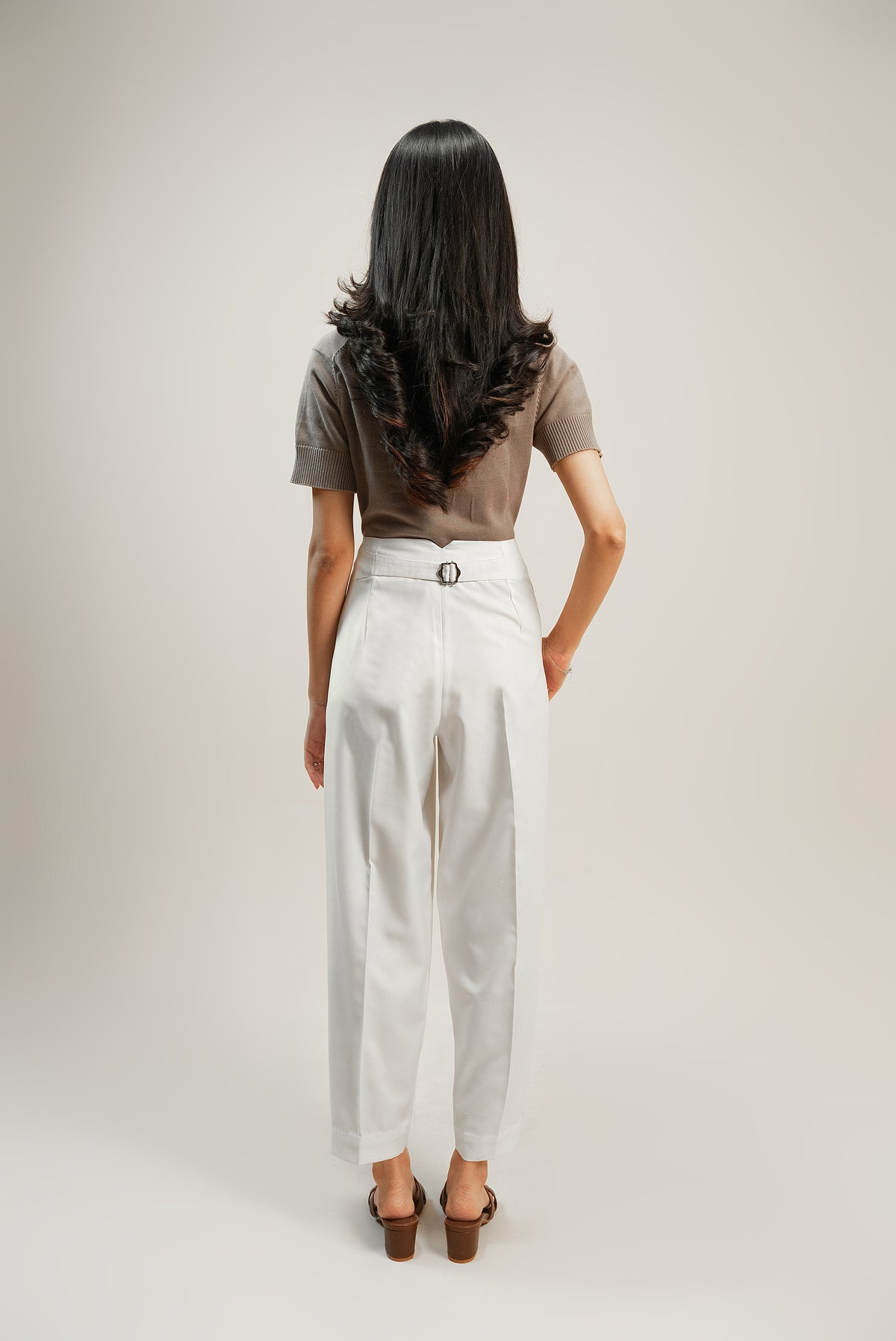 LE VÉRLIER HIGHWAIST PANT - White