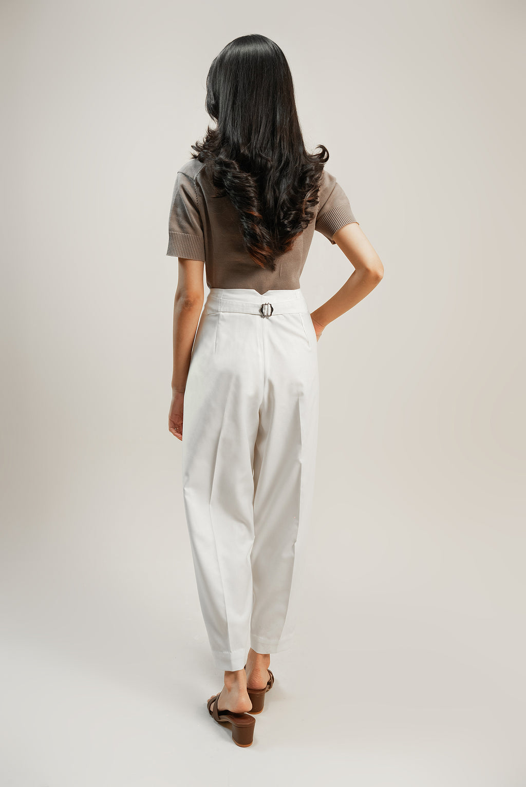 LE VÉRLIER HIGHWAIST PANT - White