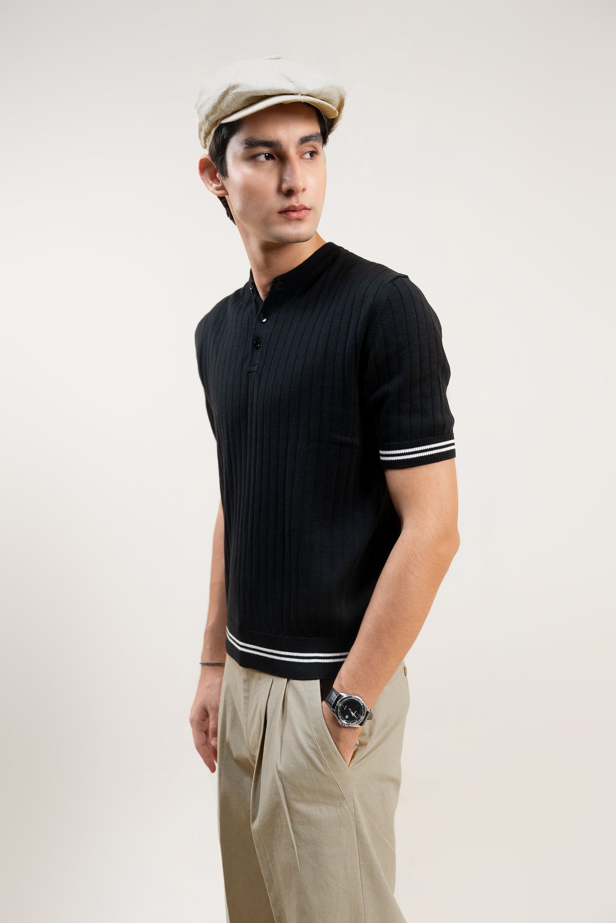 L’MERCIER HENLEY - Black