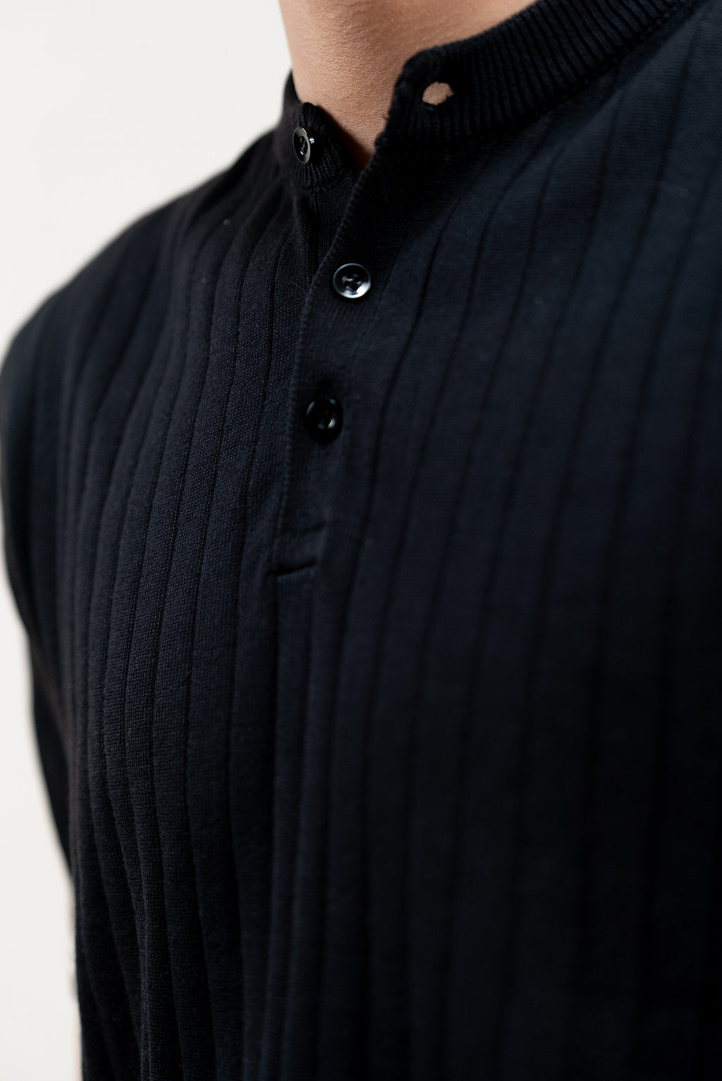 L’MERCIER HENLEY - Black