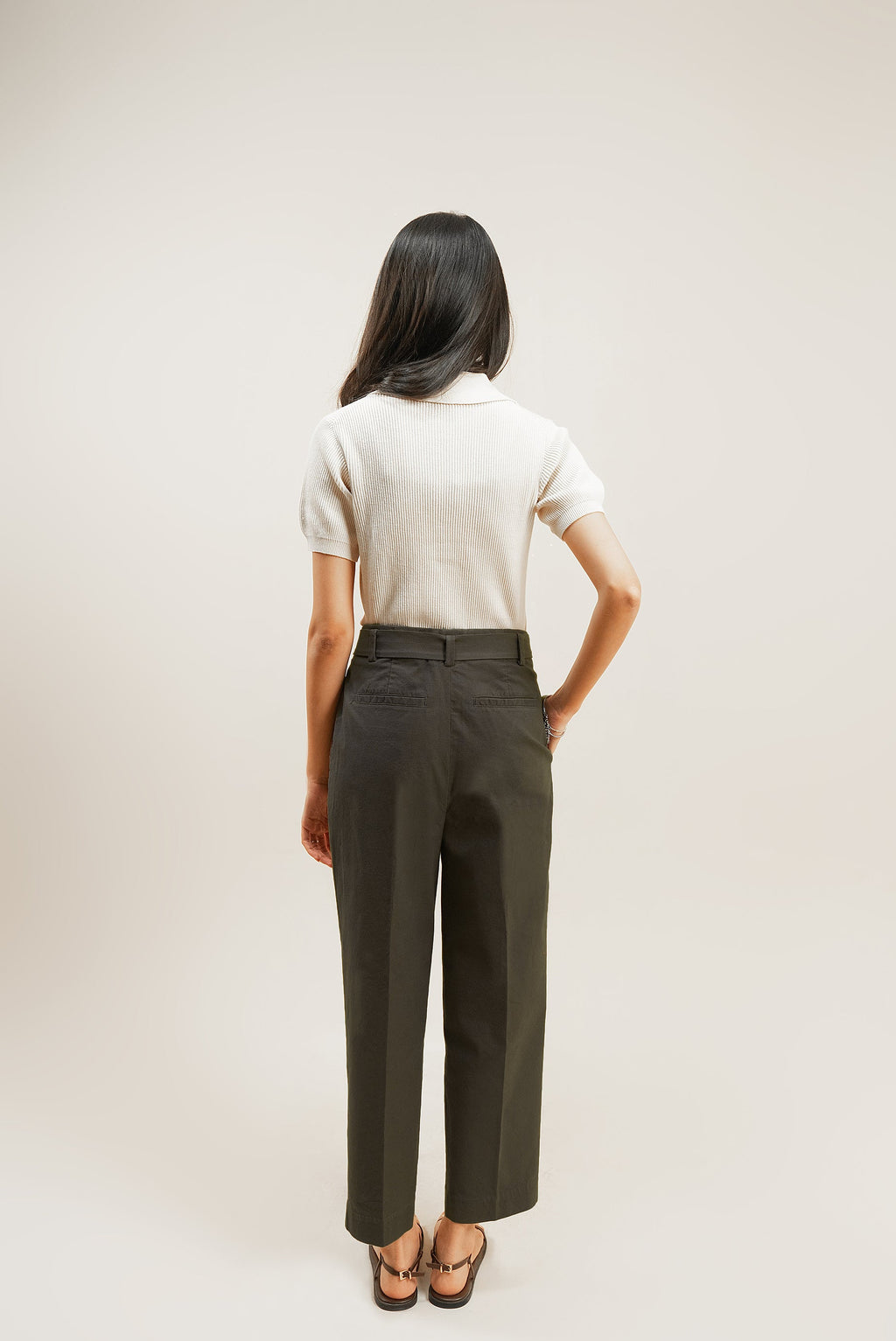 LE CÉLANE PANT - Sage Green