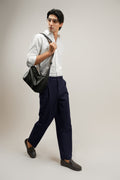 L’ARCHÈRE 40’S TAILORED PANT - Garment Dyed Midnight Blue