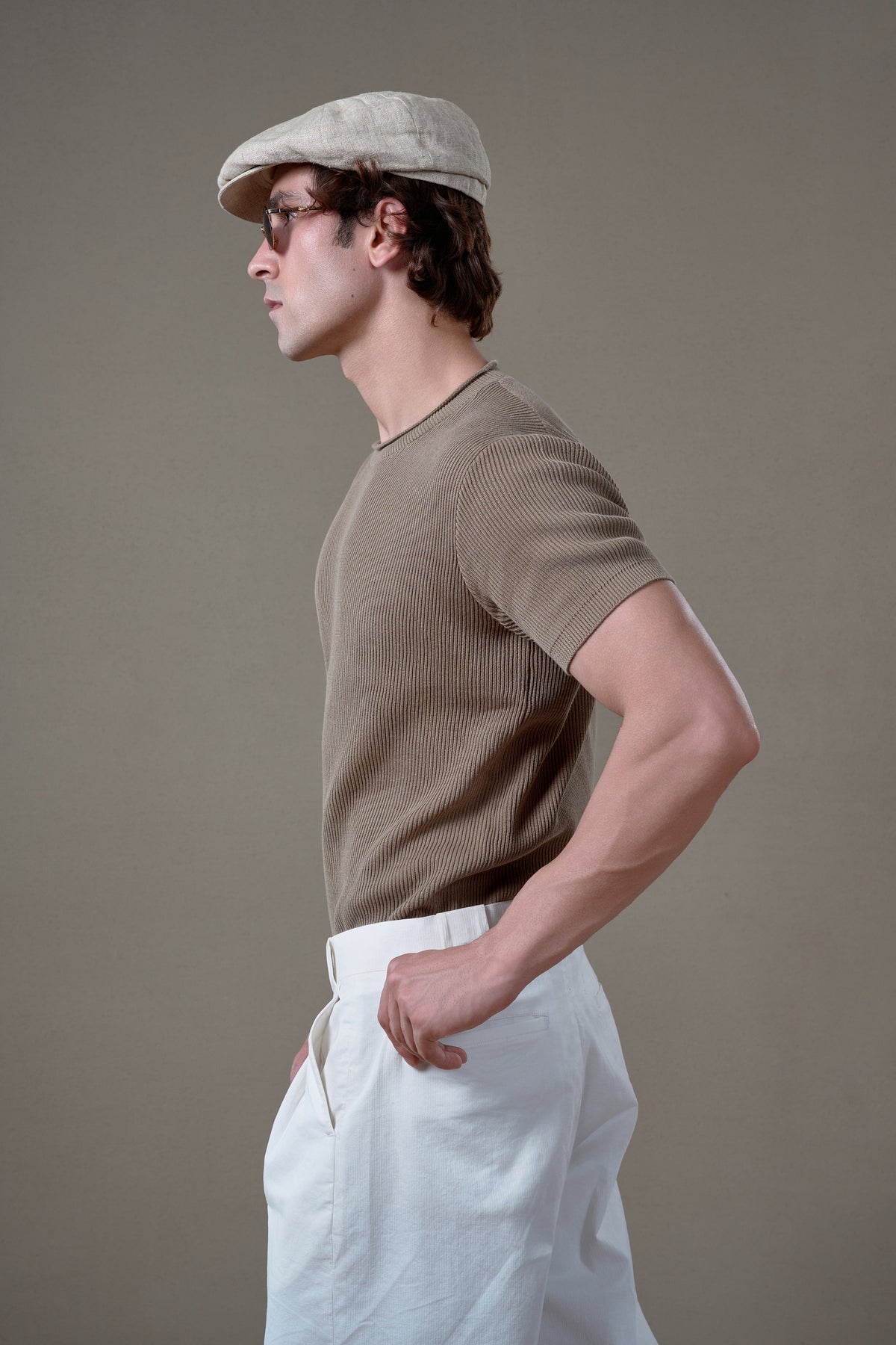 L’ARCHÈRE 40’S TAILORED PANT - White