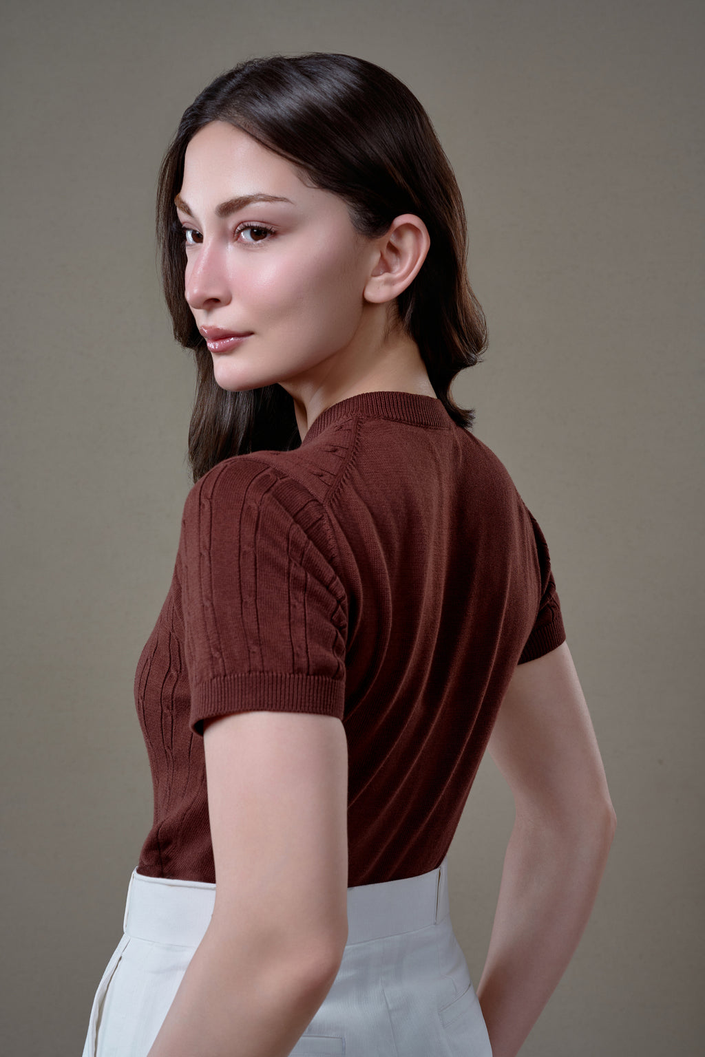 THE CALVAIRÉ CARDIGAN - Demitasse