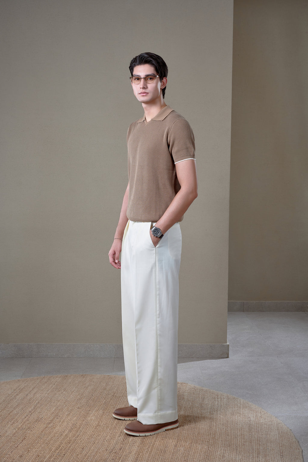 L’ VARENNE POLO - Pale Khaki
