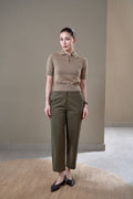 THE GUINEVÈRE POLO - Pale Khaki